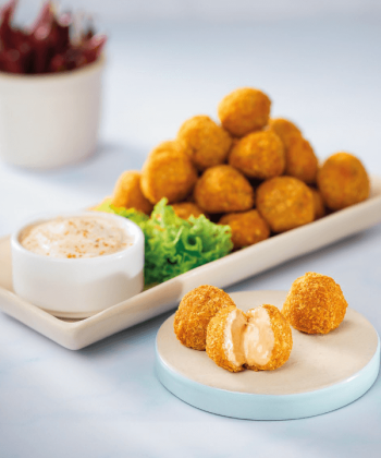 Cheese Stuffed Shrimp Balls